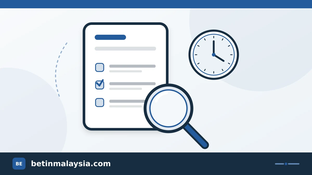 Document, magnifying glass and clock for reading conditions