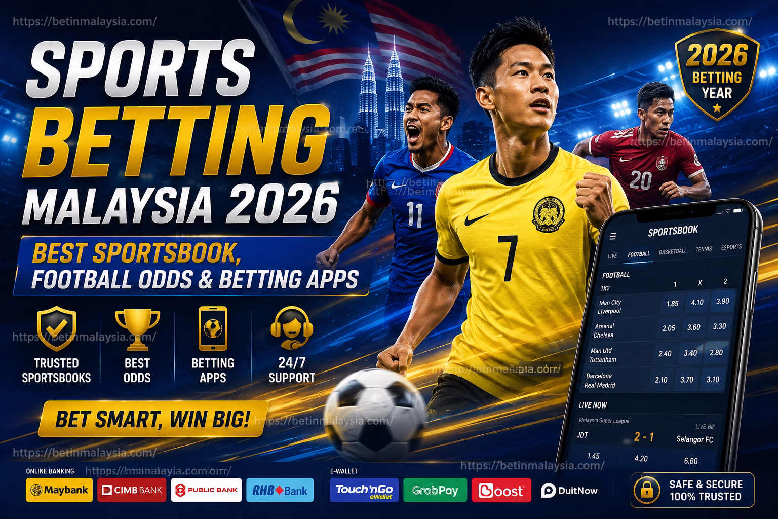 Sports Betting Malaysia 2026 Best Sportsbook, Football Odds & Betting Apps