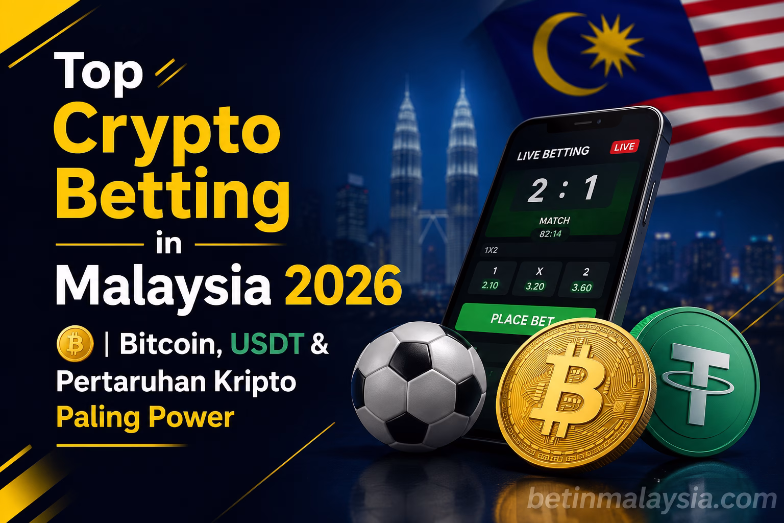 Top Crypto Betting in Malaysia 2026 Bitcoin, USDT & Pertaruhan Kripto Paling Power